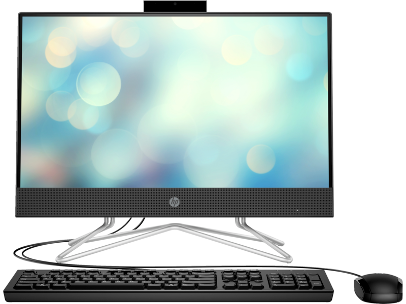 60C61EA - HP AIO 22-dd1223nh Bundle PC, Intel Core  i3-1115G4, 4GB RAM, 1TB HDD, FreeDOS, 21.5'' FHD, Intel UHD Graphics,  1YW