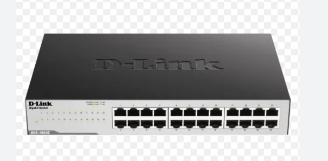 DGS-F1024 - D-link 24 port 10/100/1000Base-T unmanaged Gigabit switch, Metal Casing