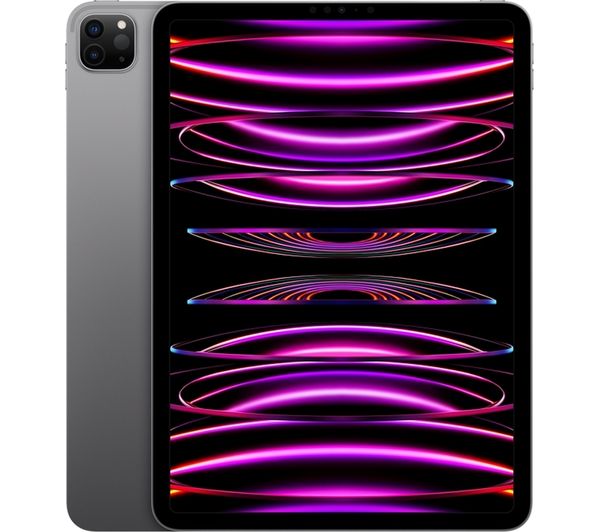MNYE3B/A - Apple iPad Pro 2022 iPad Pro 11" 4TH GEN SPACE GREY/Apple M2 Chip 8 Core - 4 Performance cores , 4 Efficiency Cores /11"(diagonal) IPS MINI-LED backlight -2388 x 1668(264 ppi)/8GB RAM / 256GB Internal Memory / 3G, 4G, 5G(nano sim)/Bluetooth 5.0, 802.11a/b/g/n/ac /Camera 12 + 10 Megapixel rear + 12 Megapixel front facing / HD Video Recording 4K/Face ID/Battery Up to 10 hours on Wifi, up to 9 hours on cellular data/weight  470g/English/United Kingdom/2 year warranty USB type C charging