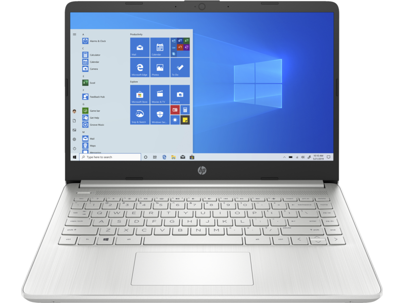 HP Laptop 14s-dq2239nia, Windows 10 Home Single Language, 14", touch screen, Intel® Core™ i5, 8GB RAM, 512GB SSD, HD, Natural silver