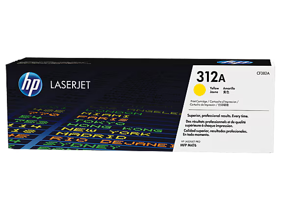 CF382A - HP 312A Yellow LaserJet Toner