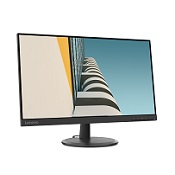 62A8KAT1UK - Lenovo C24-20 Lenovo 23.8'' FHD VA Monitor 5 ms VGA+HDMI, Cable included VGA , 3-side borderless- Raven Black, 3yw