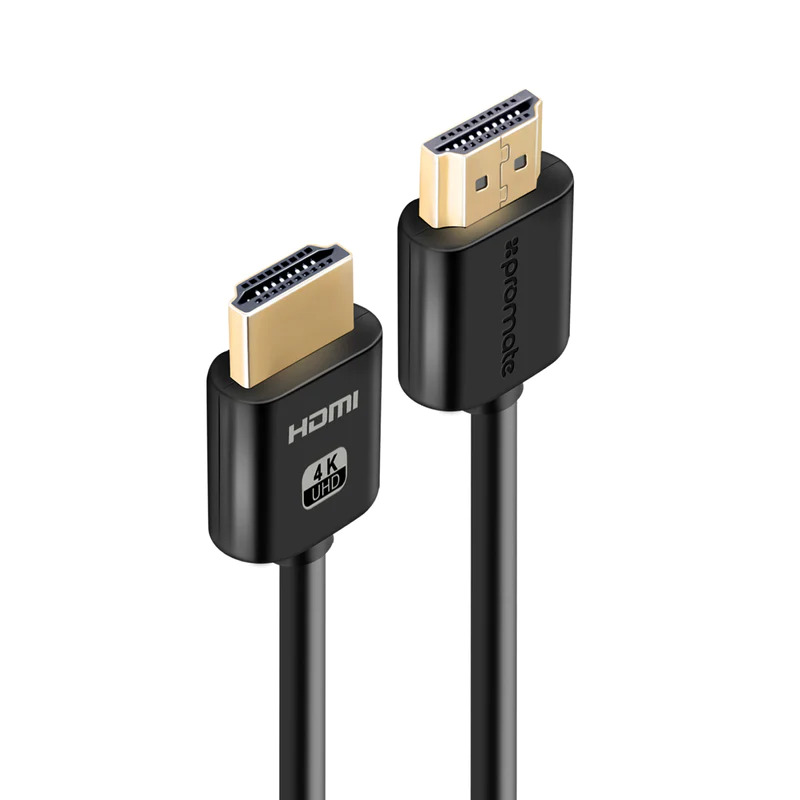 PROLINK4K2-150 - Promate HDMI (Male)-HDMI (Male) Cable with 3D, 4K Ultra HD & Ethernet Support. 1.5m Length
