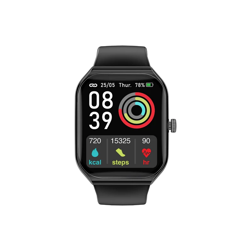 Promate ProWatch-AM19 BLACK fitness tracker Smatchwatch with BT calling