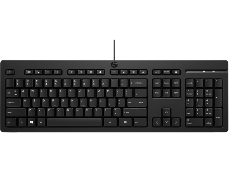 HP 125 WIRED KEYBOARD 
