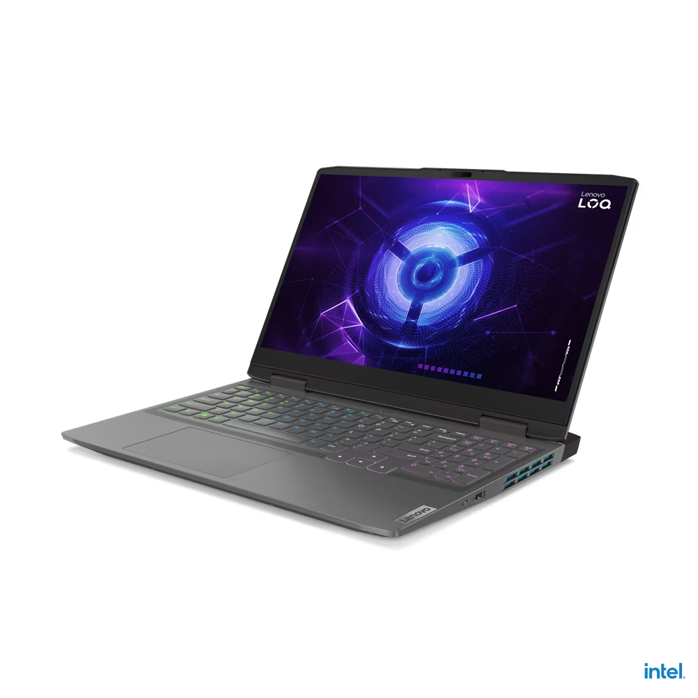 82XV00TJUE - Lenovo LOQ 15IRH8 Intel Core i5-12450H, 8GB DDR5 4800, 512GB SSD M.2 2242 PCIe NVMe, Windows 11 Home, NVIDIA GeForce RTX 2050 4GB GDDR6, 15.6" FHD (1920x1080),  Backlit English (UK) Keyboard, Non Touch, Storm Grey, 1YW

