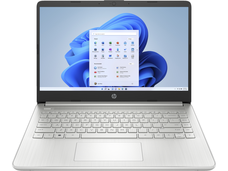 HP Laptop 14s-dq5137nia, Windows 11 Home Single Language, 14", Intel® Core™ i5, 8GB RAM, 512GB SSD, HD, Natural silver"