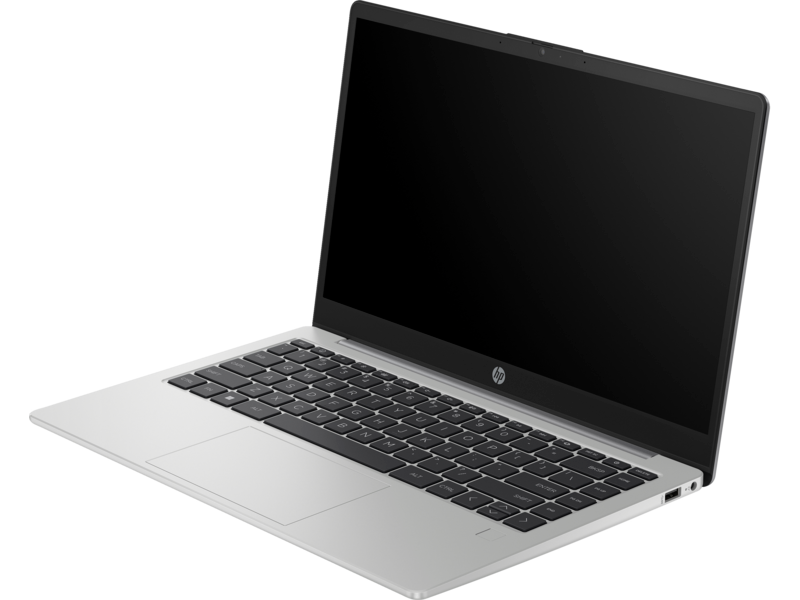 8A518EA - HP 240 G10 13th Gen Intel Core i3-1315U, 
8GB DDR4 3200 MHz RAM, 512 GB PCIe NVMe SSD, Free DOS, Integrated, Intel UHD Graphics, 14" HD (1366 x 768), Spill-resistant, full-size, backlit keyboard, Turbo silver, 1YW