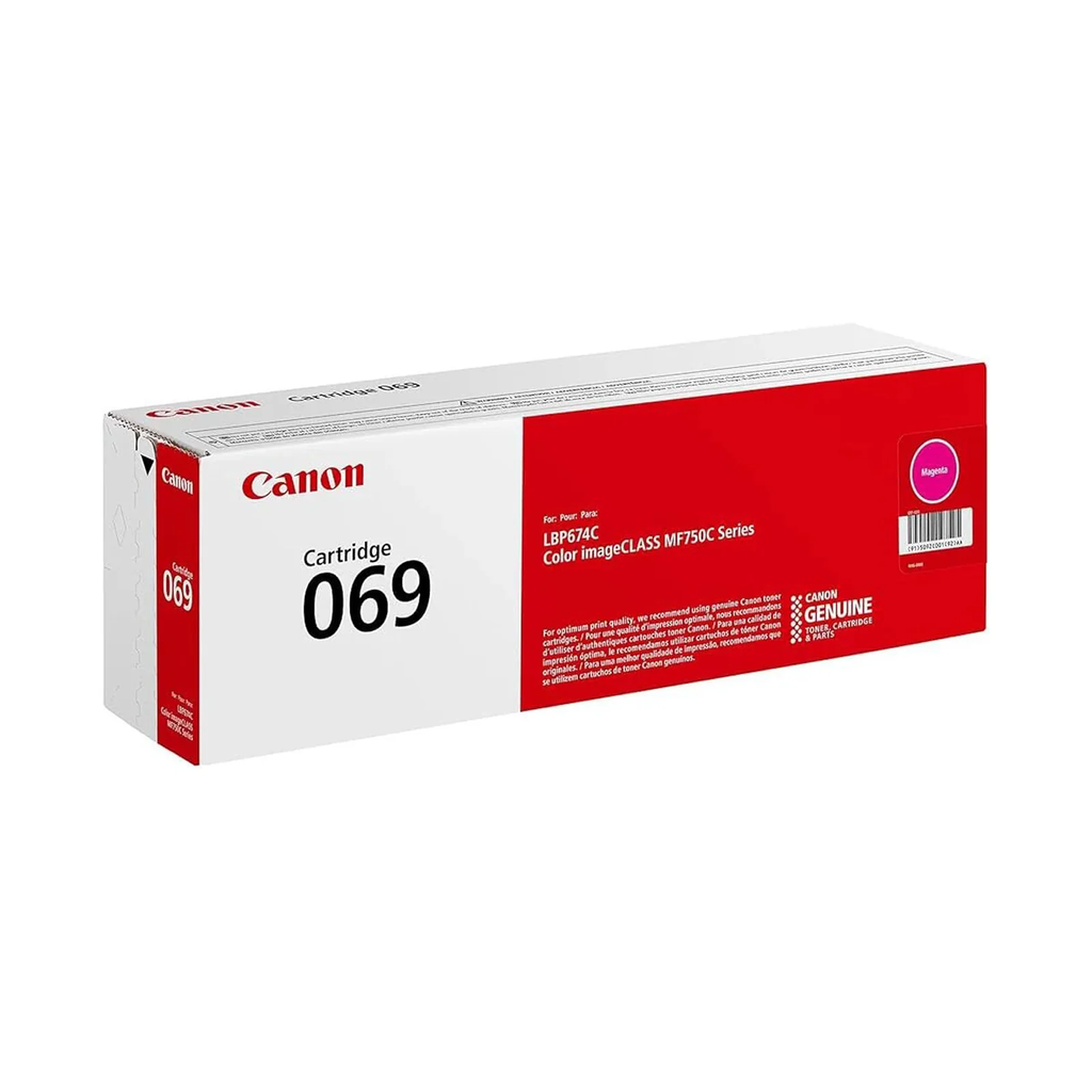 Canon 069 Magenta Toner Cartridge for Canon Color ImageClass MF752Cdw / MF754Cdw / LBP673Cdw