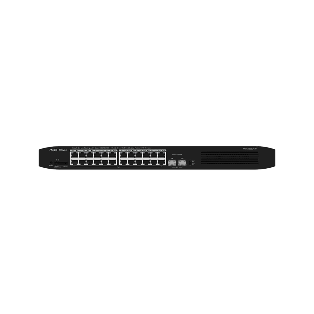  Reyee 26-Port Gigabit Smart Cloud Managed PoE Switch
