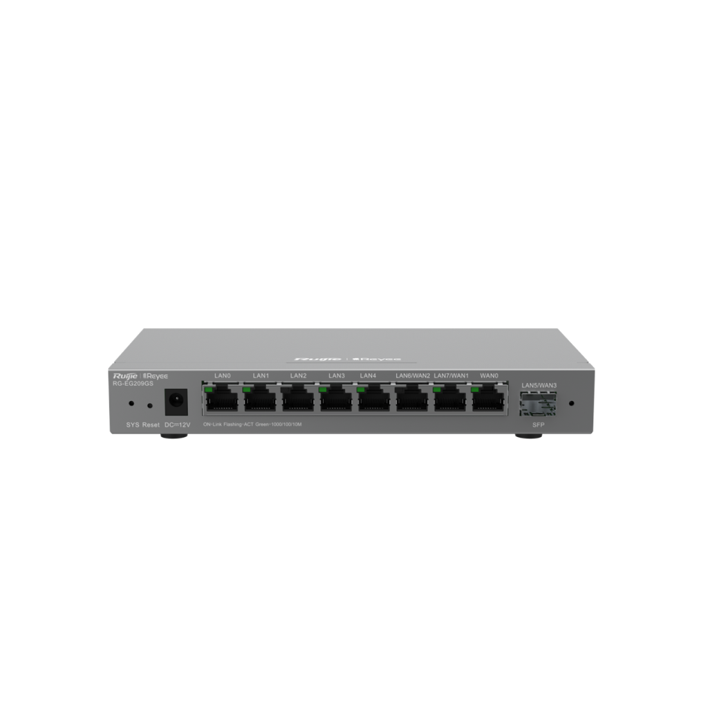  Reyee 9-Port Gigabit Cloud Managed SFP Router