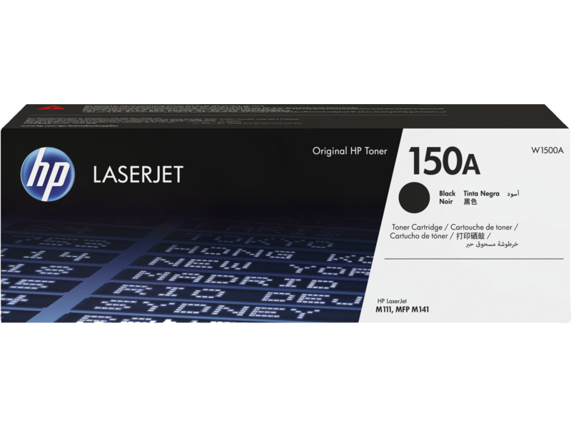 [W1500A] HP 150A Black Original LaserJet Toner Cartridge 