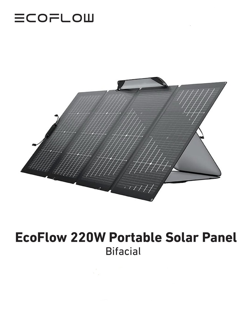 ECOFLOW PORTABLE SOLAR PANEL 220W
