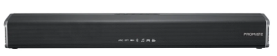 Promate 60W Ultra-Slim SoundBar with Built-in Subwoofer 