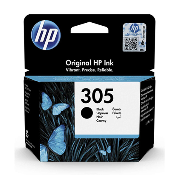 HP 305 Black Original Ink Cartridge (3YM61AE)