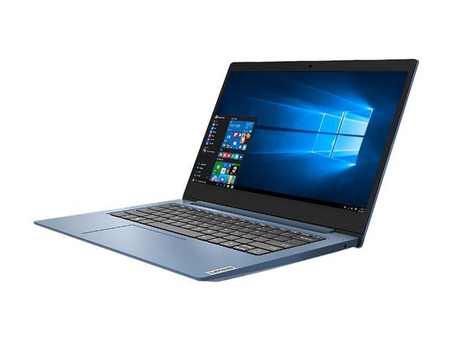 Lenovo IdeaPad 1 11IG105 Intel Celeron N4020 Processor, 4GB DDR4 RAM, 128GB SSD PCIe M.2, 11.6"" High-Definition, Windows 10 Home, Ice Blue, 1 year Warranty