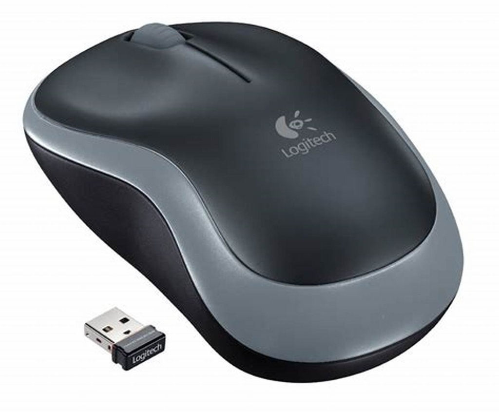 Logitech Wireless Mouse M185 - Swift Grey