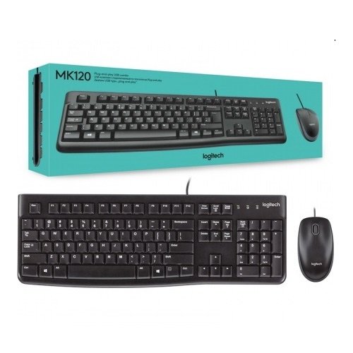 Logitech USB  Keyboard & Mouse MK120