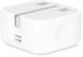 Apple 5w USB power adapter,3 folding pins/USB to Lightning cable 1m HC