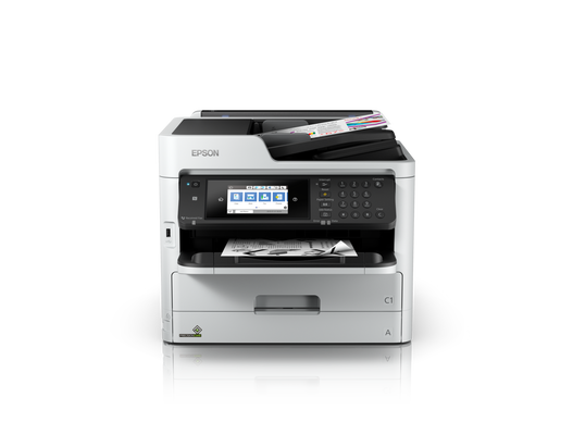 Epson WorkForce Pro WF-M5799DW Printer-34 pages/min Monochrome, ADF-50pages, Standard Paper Tray-330 Sheets , 11cm LCD Touch, Scanning 300DPi in 5Sec.