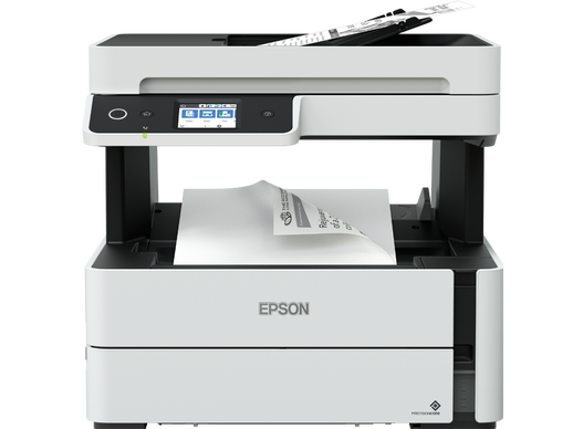 Epson EcoTank M3170 Monochrome Print/Scan/Copy/Fax , Duplex Printing, ADF upto 35 Sheets, LAN Port, WiFi, WiFi Direct. Supports Scan to Cloud.