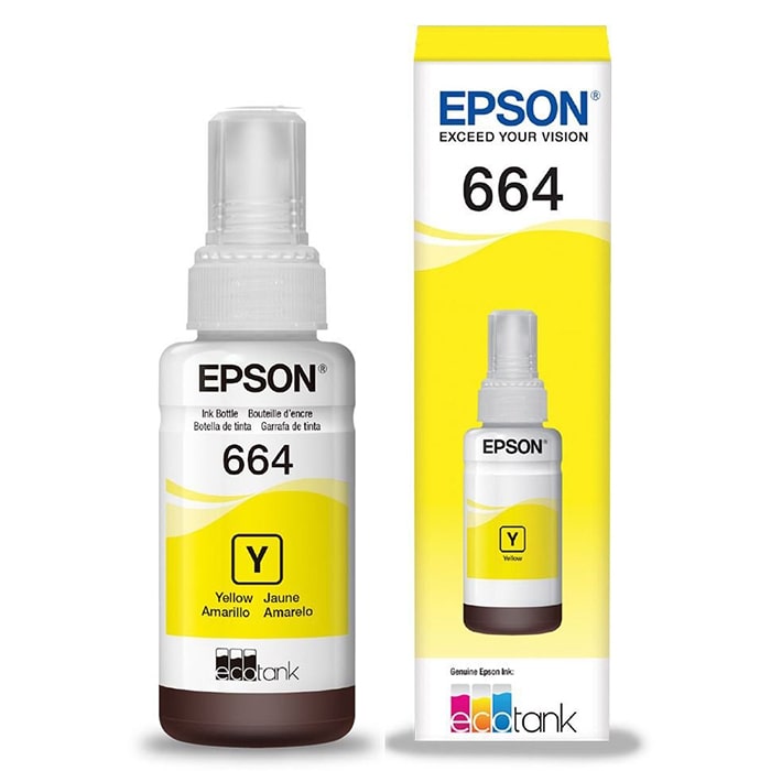 Ink Bottle EPSON 664 Yellow