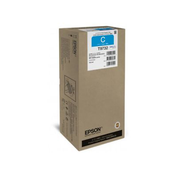 Epson T9732 Cyan XL Ink Cartridge for WF-C869R 22,000 Pages