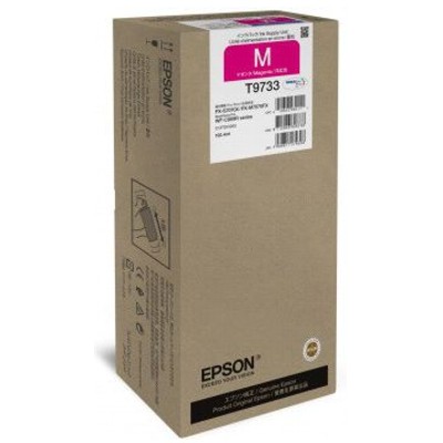 Epson T9733 Magenta XL Ink Cartridge for WF-C869R 22,000 Pages