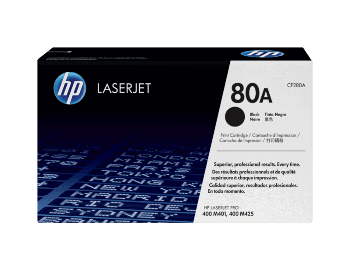 HP 80A Black Original LaserJet Toner