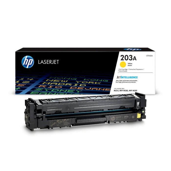 HP 203A Yellow Original LaserJet Toner Cartridge (