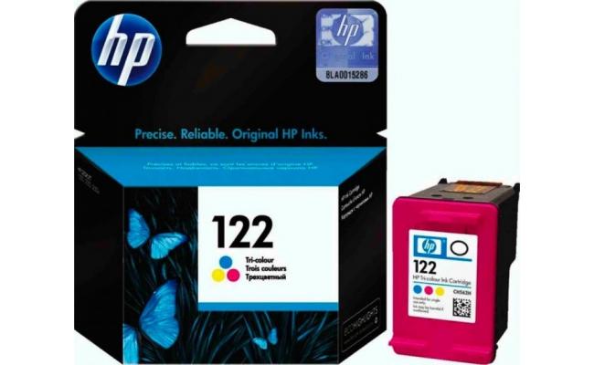 HP 122 Tri-color Ink Cartridge