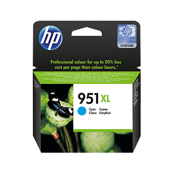 HP 951XL High Yield Cyan Original Ink Cartridge