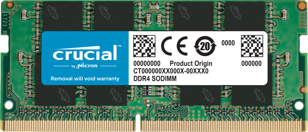 Crucial RAM 8GB DDR4 3200MHz Laptop