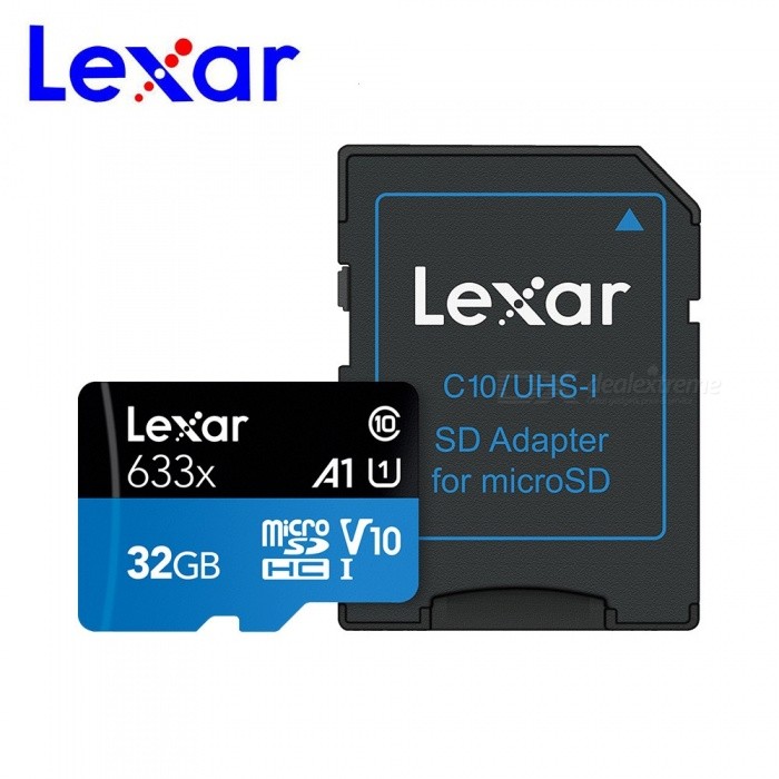 Lexar High-Performance 256GB- 633x microSDHC/microSDXC 