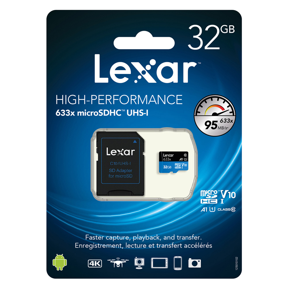 Lexar High-Performance 633x microSDHC/microSDXC 512GB