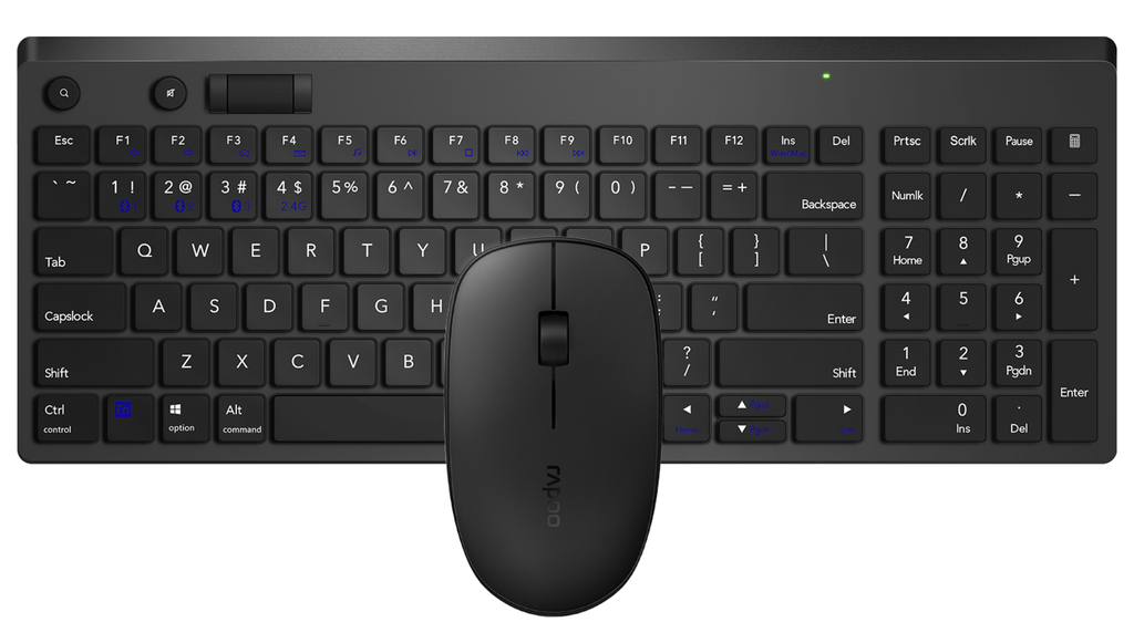Rapoo Multi-mode Wireless Keyboard & Mouse 8050T -