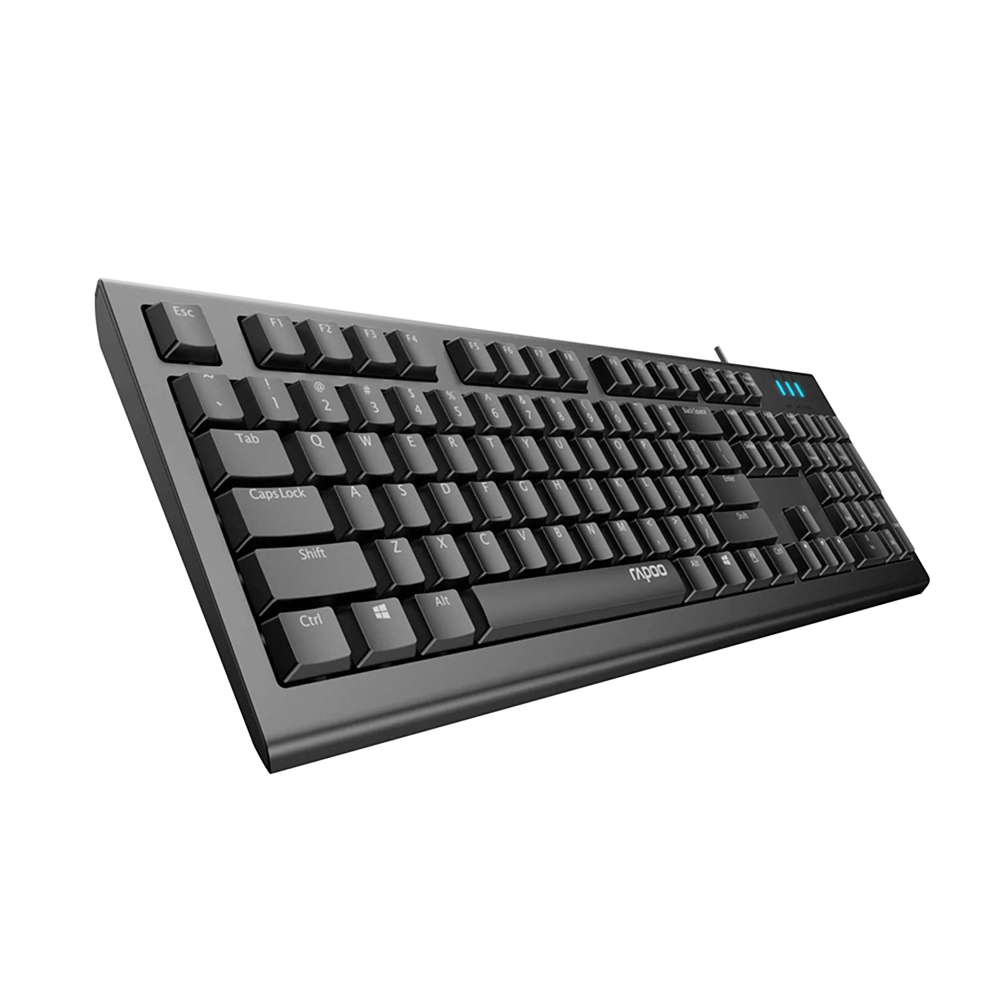 Rapoo Spill Resistance Wired USB Keyboard NK1800 -