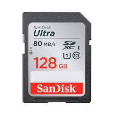 SanDisk Ultra SDHC 128GB 80MB/s Class 10 UHS-I