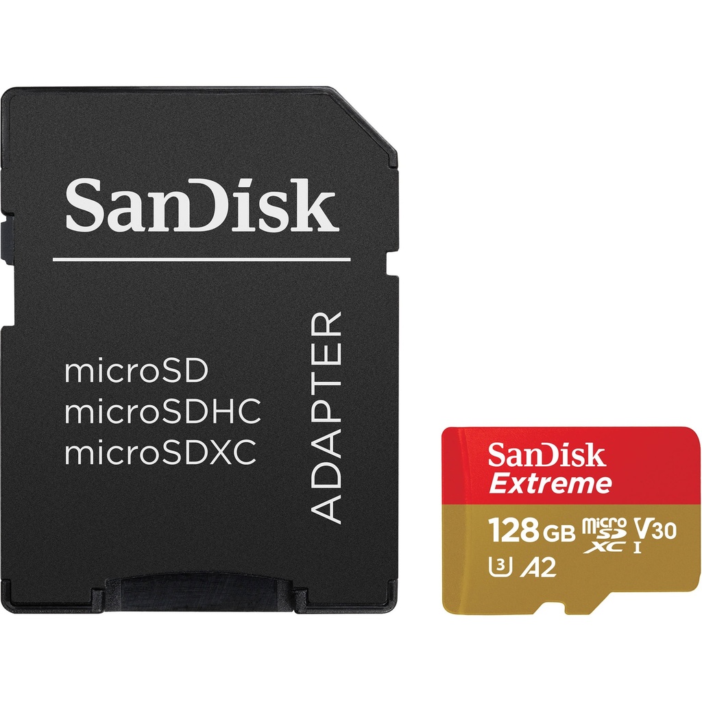 SanDisk Extreme 128 GB microSDXC Memory Card