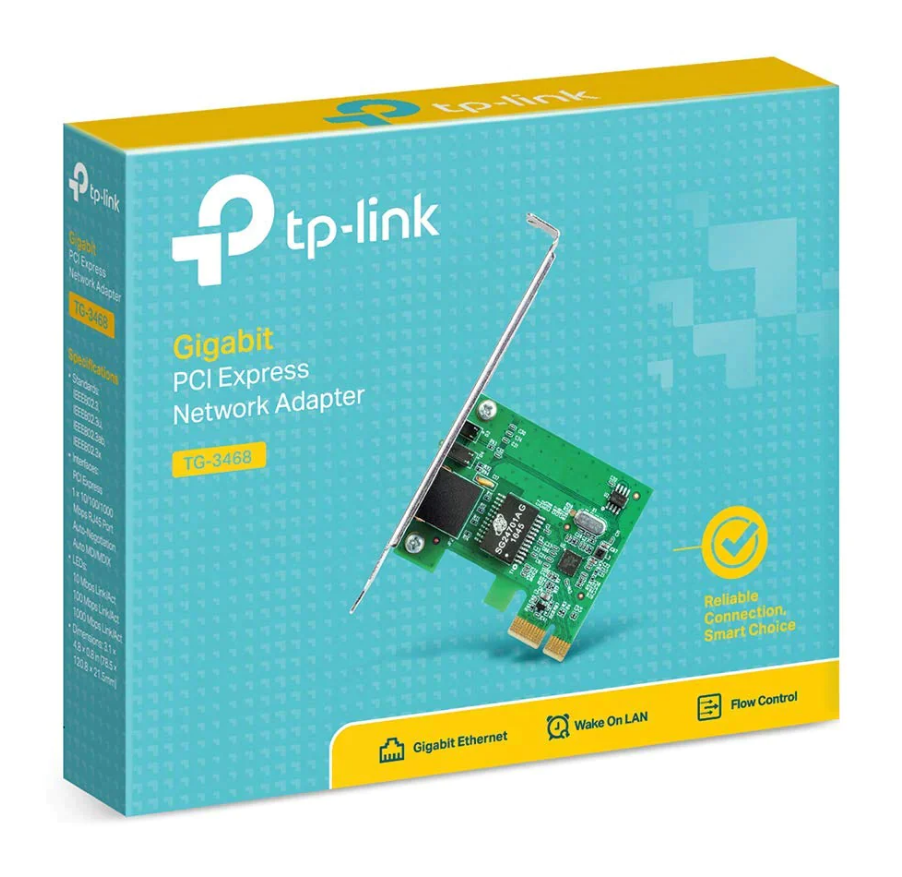 TP-Link Gigabit 10/100/1000 PCIe network card