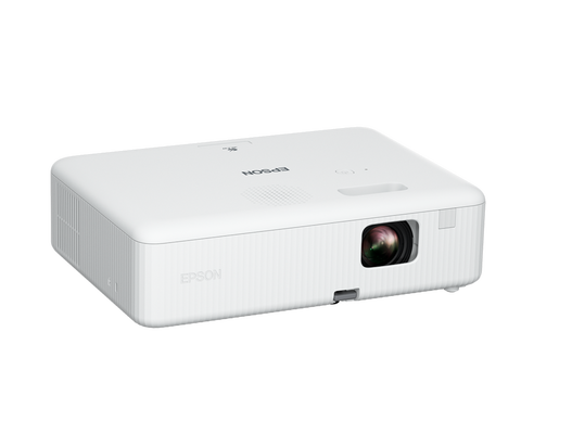 Epson CO-W01 Projector 3LCD Technology, WXGA, 1280 x 800, 16:10, 3000 Lumen - 2000 Lumen (economy), 16,000 : 1, HDMI 1.4, USB 2.0-A, USB 2.0 Type B (Service Only), 2.4 kg, 5W, Main unit, Power cable, Quick Start Guide, Remote control incl. batteries, User manual (CD)