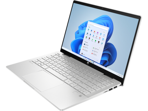 [54B23AV] 54B23AV - HP pavilion 14T-EK000 X360 – Core i7-1255U, 16GB RAM, 1TB SSD, 14” FHD, Windows 11 Home, Touchscreen, HP Pen, Silver, 1 Year Warranty