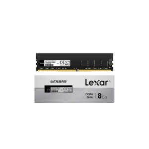 [LD4AU008G-R2666G] LD4AU008G-R2666G - Lexar® Desktop DDR4 8GB 288 PIN U-DIMM 2666Mbps, CL19, 1.2V