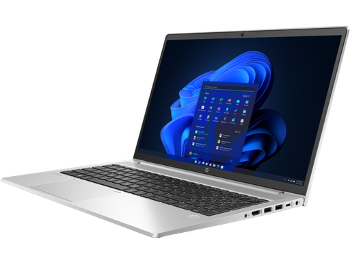 [6F1E5EA] 6F1E5EA - HP ProBook 450 G9, Intel Core i7-1255U, 8GB DDR4 3200, 512GB PCIe NVMe M.2 SSD, FreeDOS, 15.6" HD, No ODD, Realtek RTL8852AE Wi-Fi 6 (2x2) and Bluetooth 5.2 combo, 720p HD Privacy Camera, Dual Stereo Speakers, Fingerprint Reader, Pike Silver, 1YW