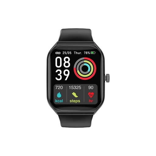 [Promate-ProWatch-AM19] Promate ProWatch-AM19 BLACK fitness tracker Smatchwatch with BT calling