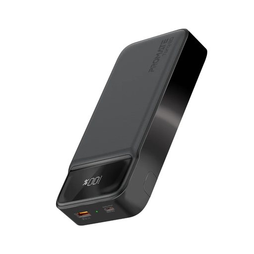 [Promate Torq-20 black] Promate 20000mAh Super-Slim Power Bank 20W USB C