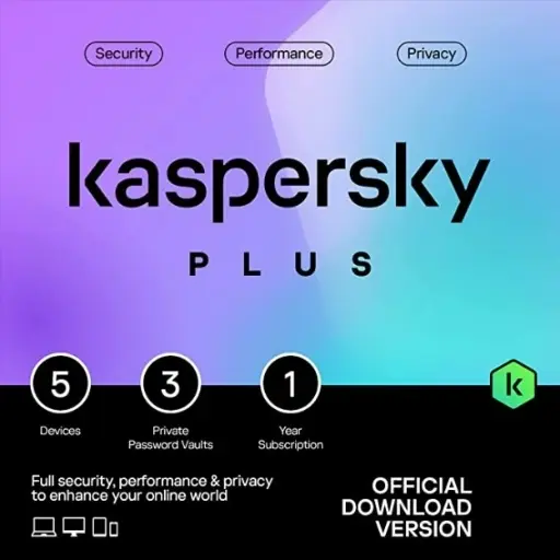 [KASP PLUS 5 USER] Kaspersky Plus (Internet security) 5 Users