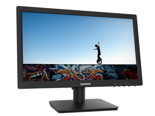 [61E0KCT6EU] 61E0KCT6EU - Lenovo D19-10 18.5-inch WLED Monitor with VGA & HDMI ports. Supports Vesa Mount 100mm. 1 Year Warranty.