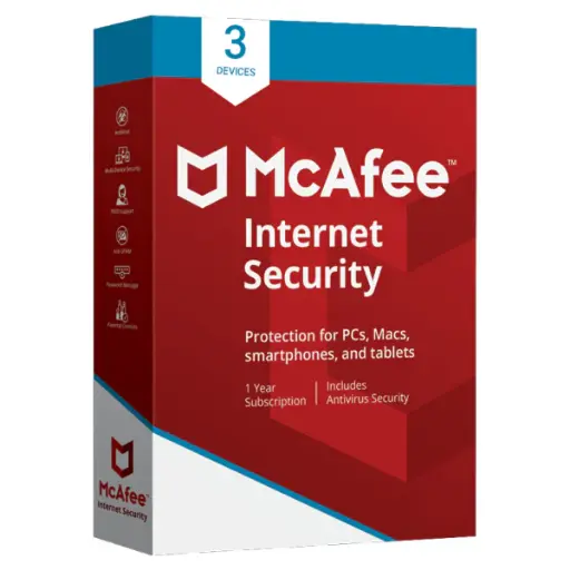 [MAV 3] McAfee Antivirus 3 User 1 year