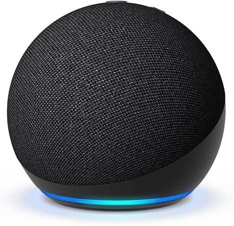 [EchoDot] Amazon Echo Dot (5th Gen) Bluetooth smart speaker With bigger vibrant sound, helpful routines and Alexa-Grey